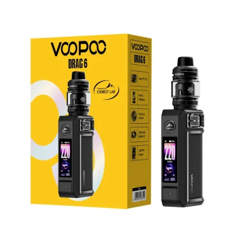 VooPoo Drag 6 Box Mod Kit | Vape Shop Gurgaon